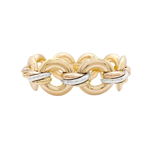 Bracelet Bracelet Cartier, "Liens croisés Trinity", 3 ors. 58 Facettes 34844