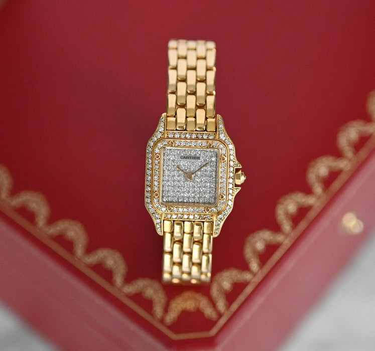 Montre CARTIER - Montre Panthère diamants 58 Facettes