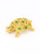 Broche Broche Tortue or jaune émeraudes rubis 58 Facettes 1170.2