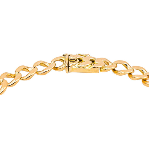 Bracelet Maille Gourmette  Or rose