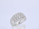 Bague 54 Bague en or blanc avec diamants 1,00 carat 58 Facettes 2188