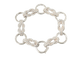 Bracelet Bracelet Hermès "Audierne" en argent 58 Facettes 33488