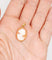 Pendentif Pendentif vintage or 18k camée coquille 58 Facettes A05882