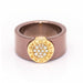 Bague 55 BVLGARI - Ring in Rose Gold and Diamonds 58 Facettes D361636UZ