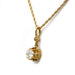 Collier Collier pendentif or jaune diamant 58 Facettes 170142R