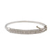 Bracelet Bracelet en or blanc avec diamants 58 Facettes E363471A