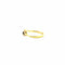 Bague 53 Bague fine 7 diamants et 1 saphir, or jaune 58 Facettes