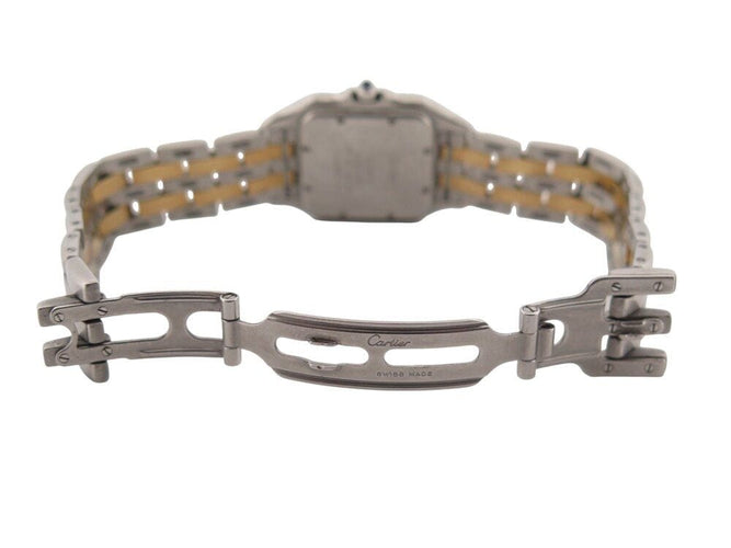 Montre vintage montre CARTIER panthere 110000r or 18k 2 rangs acier quartz 58 Facettes 268500