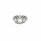 Bague 46 Bague dame or blanc et diamants 58 Facettes 250016