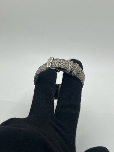 Montre Baume & Mercier Hampton Milleis Or blanc 18 carats et diamants 58 Facettes