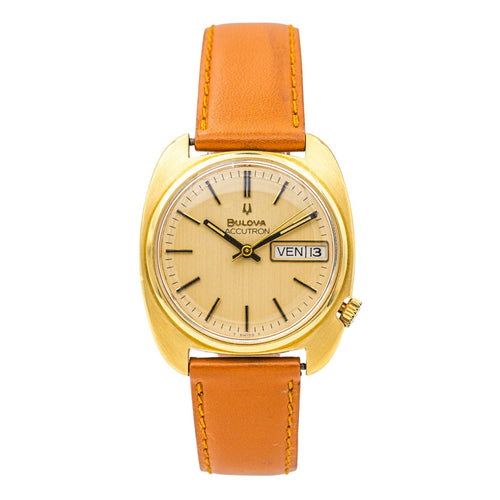 Montre Bulova Montre Accutron Or jaune, Plaqué or 58 Facettes 4163803RV