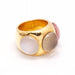 Bague 54 Bague QUARZ BUBBLE en Or et Quartz 58 Facettes D361603UZ