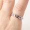 Bague 50 ALLIANCE DIAMANTS OR GRIS 18K 58 Facettes 1