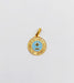 Pendentif AUGIS - Pendentif médaille d'amour or jaune  - L'Élégante Bleue ciel 58 Facettes J10798X000