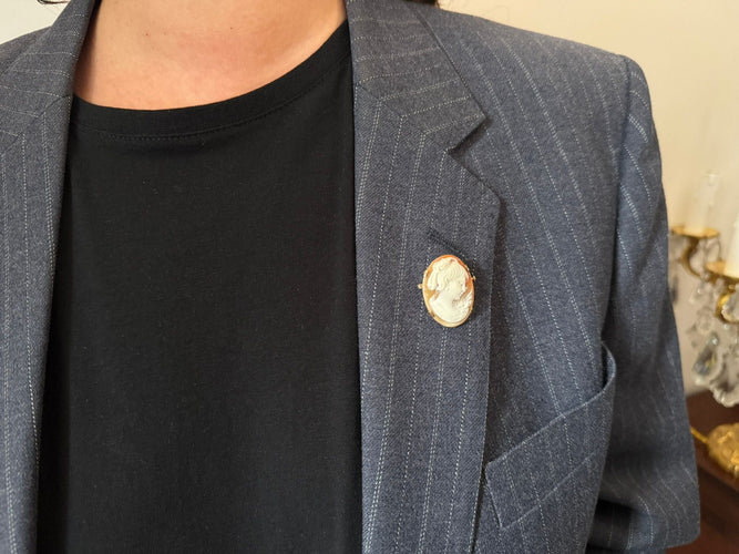 Broche Broche Camée Agate 58 Facettes