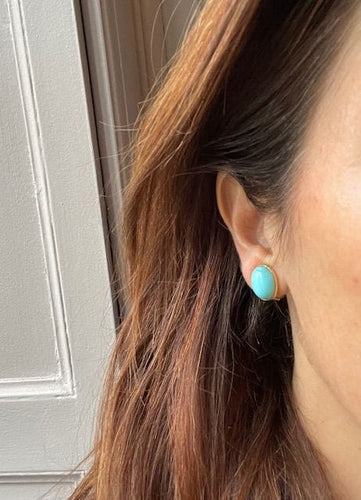 Boucles d'oreilles Paire de clip d'oreilles, or jaune, vers 1950 58 Facettes