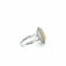 Bague 56 Bague or blanc - Opale et Diamants 58 Facettes 1.0000667/1