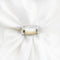 Bague 54 Bague Bulgari Tronchetto en or blanc 58 Facettes 14556
