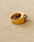 Bague 50 Bague Tank en or jaune et or rose et diamants taille ancienne 58 Facettes