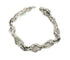 Bracelet GILBERT ALBERT. Bracelet vintage argent 800/00 58 Facettes