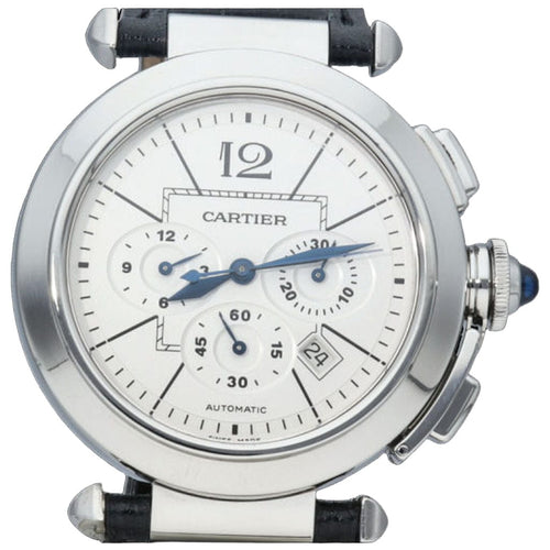 Montre Cartier Montre Pasha Chronograph 58 Facettes MT41027
