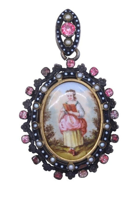 Pendentif PENDENTIF MINIATURE PORTE PHOTO 58 Facettes 087371