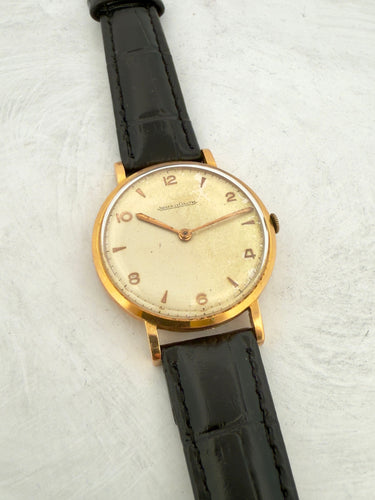 Montre Montre vintage Jaeger Le Coultre en or 18 carats 58 Facettes