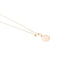 Collier Ginette NY Collier Mini ever disc Or rose Diamant 58 Facettes 2678585CN