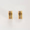 Boucles d'oreilles Boucles d'oreilles créoles 3 ors 58 Facettes