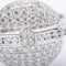 Bague 56 Bague en or blanc avec diamants 58 Facettes N102900