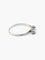 Bague 51 BAGUE SOLITAIRE DIAMANT STYLE RETRO OR BLANC 58 Facettes