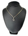 Collier Collier pendentif en or jaune avec diamants et saphirs 58 Facettes