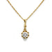 Collier Collier pendentif or jaune diamant 58 Facettes 170142R