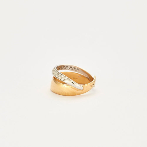 Bague 54 Double bague diamants 58 Facettes 2540