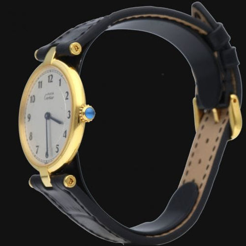 Montre Cartier Montre Must De Cartier Vermeil 58 Facettes MT43108