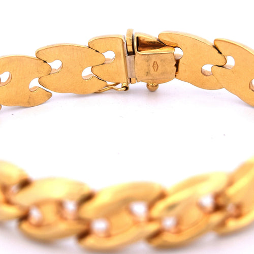 Bracelet vintage en or jaune