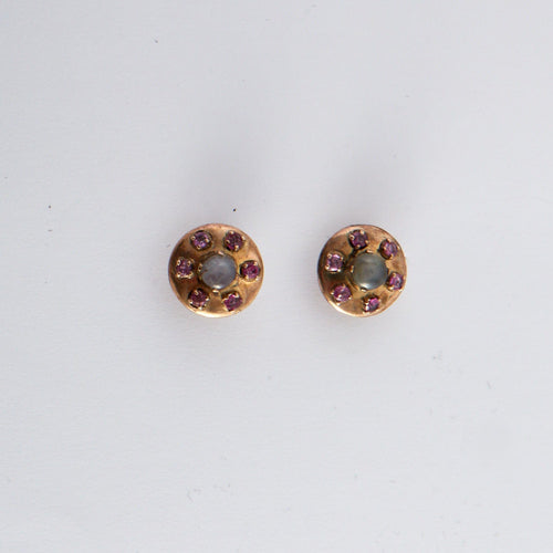 Boucles d'oreilles Boucles d Oreille Rubis Saphir 58 Facettes