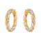 Boucles d'oreilles Boucles d'oreilles Créoles Or jaune, Or blanc, Or rose 58 Facettes 3683057CN