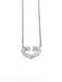 Collier CARTIER - C Collection Collier cœur en or blanc 58 Facettes