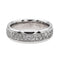 Bague 53 Bague Alliance  Or blanc Diamant 58 Facettes 3054196CN