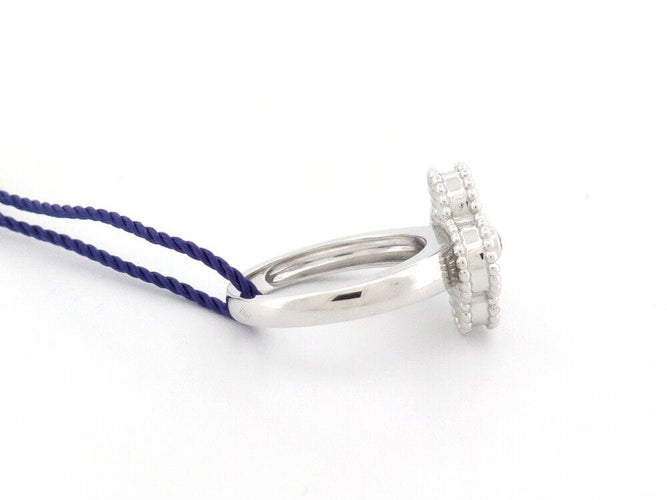 Bague 52 bague VAN CLEEF & ARPELS vintage alhambra 52 en or 18k diamant 58 Facettes 264866