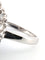 Bague 53 Bague en or blanc avec diamants 58 Facettes