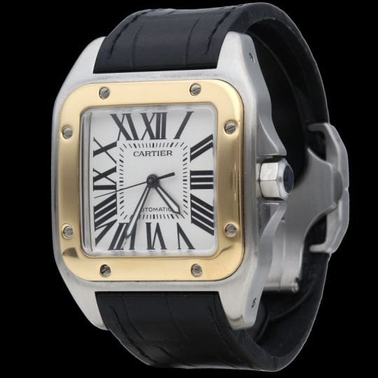 Montre Cartier Montre Santos 100 Xl 58 Facettes MT41288