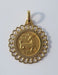 Pendentif Pendentif médaille or jaune zodiaque Capricorne 58 Facettes