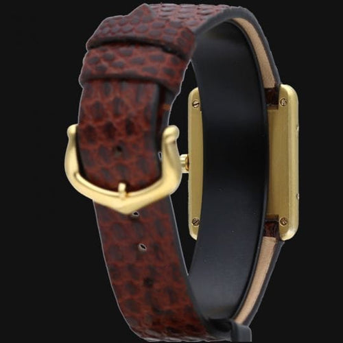 Montre Cartier Montre Tank Vermeil 58 Facettes MT42951