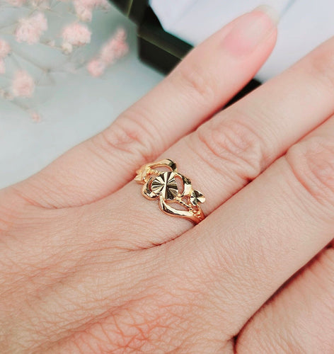 Bague or jaune 22 carats