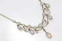 Collier Collier ancien Art Nouveau en or avec pierres de lune, première moitié du XXe siècle 58 Facettes 11483