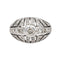Bague 55 Bague Or blanc Diamant 58 Facettes 3383918CN