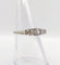 Bague jarretière Art déco en or blanc 18k et diamants taille ancienne 0,60 ct 58 Facettes A06451