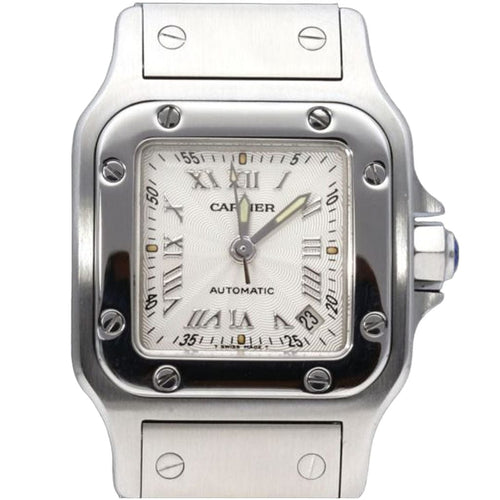 Montre Cartier Montre Santos Galbee 58 Facettes MT42447